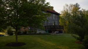 rear view of the inn
